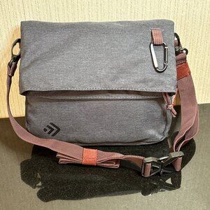 Outdoor Products Convertible Bag Gray Nylon Ripstop Utility Crossbody Belt